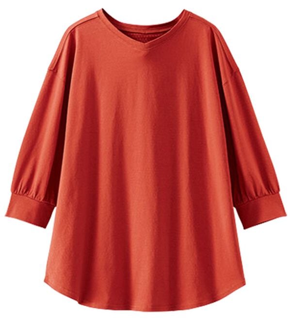 BELLUNA（ベルーナ）の「ひんやり！綿１００％キシリトールプリントチュニック（チュニック）」｜詳細画像