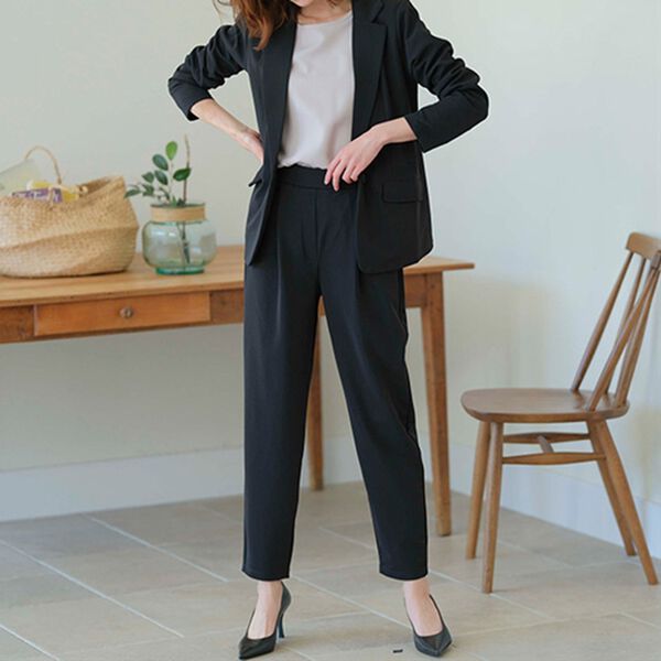 RANAN（ラナン）の「【２点セット】まるで普段着！洗える！防シワカットソースーツ（その他スーツ）」｜詳細画像