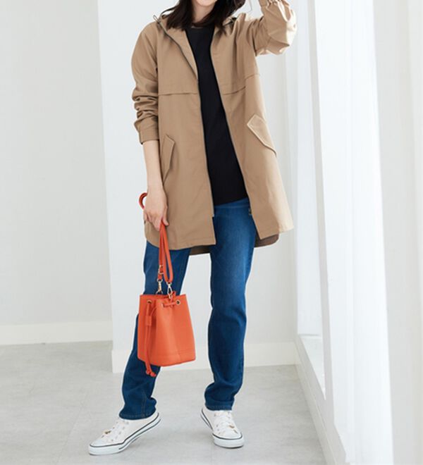 BELLUNA（ベルーナ）の「《快適Ｌａｂ．》 乾きやすい！ドライワッフルプルオーバー（カットソー）」｜詳細画像