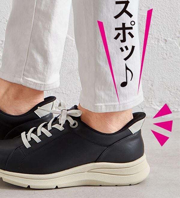 ルフラン（ルフラン）の「＜あとりえＯＫＡＤＡ＞５Ｅすぽ履きコンフォートシューズ（スニーカー）」｜詳細画像