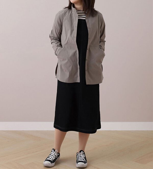 BELLUNA（ベルーナ）の「＜ｓｏｒａｆｕｋｕ＞花粉対策！スタンドカラーシャツ（シャツ）」｜詳細画像