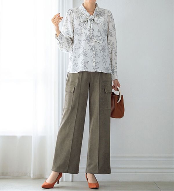 ルフラン（ルフラン）の「【３本組】大人のリッチ感＊カーゴパンツ（その他パンツ）」｜詳細画像