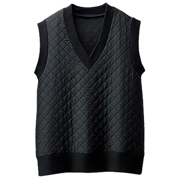 BELLUNA（ベルーナ）の「キルティング素材Ｖネックデザインベスト（ベスト）」｜詳細画像