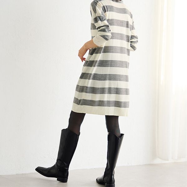 RANAN（ラナン）の「カシミヤタッチニットワンピース（ニットワンピース）」｜詳細画像