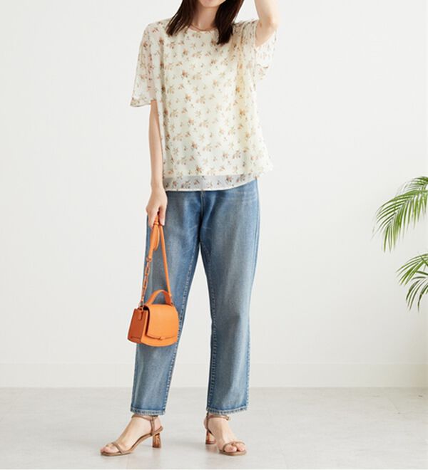 BELLUNA（ベルーナ）の「シフォン素材ドルマンデザインブラウス（ブラウス）」｜詳細画像