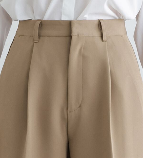 Pierrot（ピエロ）の「スタイルアップセンタープレスパンツ（フルレングスパンツ）」｜詳細画像