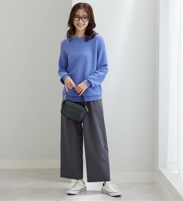 BELLUNA（ベルーナ）の「ラメ調もちもちニットプルオーバー（ニット・セーター）」｜詳細画像