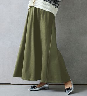 RANAN（ラナン）の「＜裏フリース＞マキシスカート（ロングスカート）」｜詳細画像