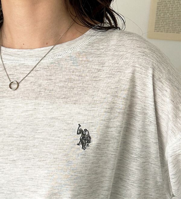 GeeRA（ジーラ）の「【Ｕ．Ｓ．ＰＯＬＯ　ＡＳＳＮ．】スラブシアーロンＴ（Tシャツ）」｜詳細画像