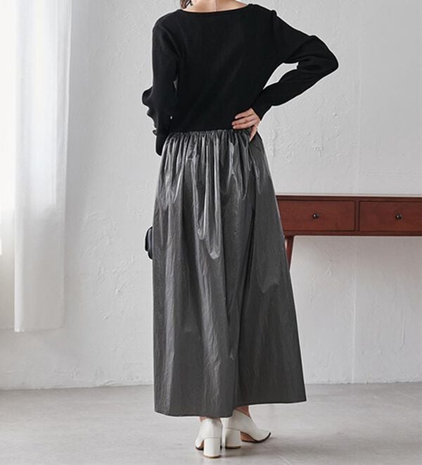 RANAN（ラナン）の「ニットドッキングワンピース（ドッキングワンピース）」｜詳細画像