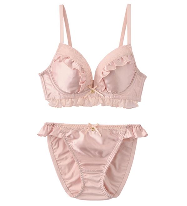 YU'NOW（ユナウ）の「ｔｏ　ｍｅｅブラ＆ショーツ（ブラジャー＆ショーツセット）」｜詳細画像