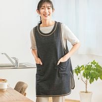 「動きやすいベスト型エプロン（エプロン）」