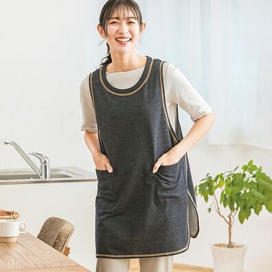 「動きやすいベスト型エプロン（エプロン）」
