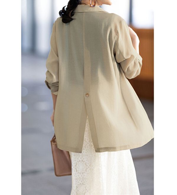 RANAN（ラナン）の「シアーライトジャケット（シャツ）」｜詳細画像