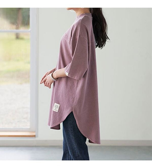 BELLUNA（ベルーナ）の「ビンテージ風コットン１００％刺しゅう入りチュニック（チュニック）」｜詳細画像