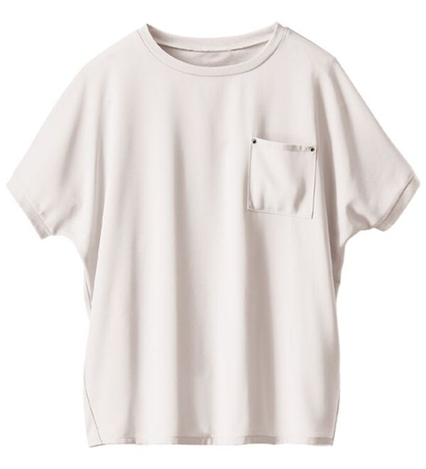 BELLUNA（ベルーナ）の「ジョーゼット切替ポケット付プルオーバー（カットソー）」｜詳細画像