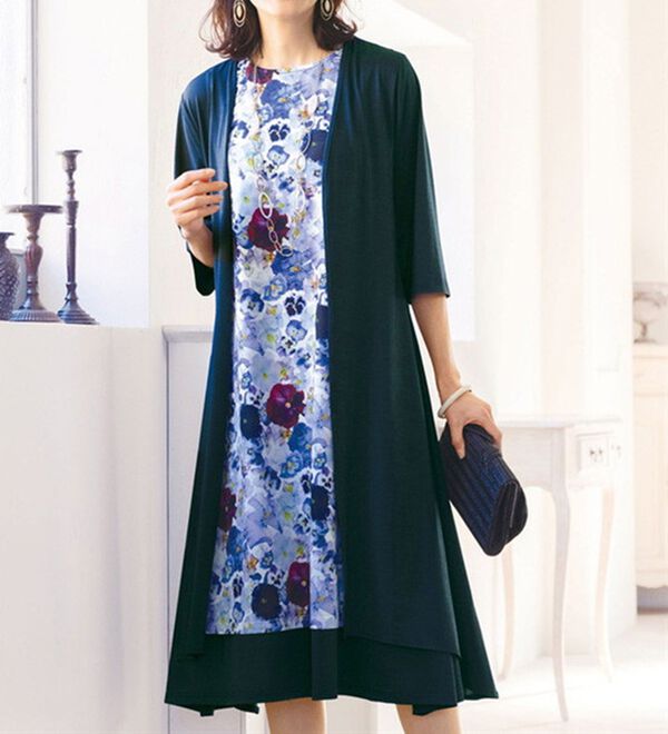 plantica＞華やぐワンピアンサンブル - ベルーナ【公式】 