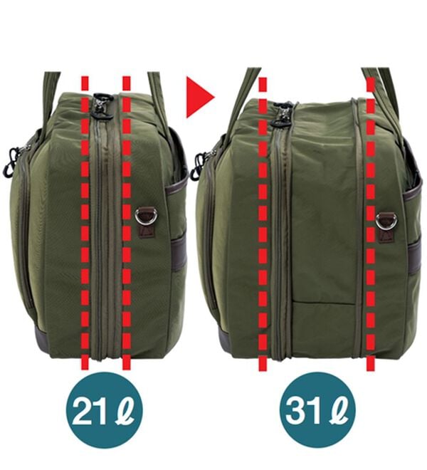 「旅のプロ考案！荷造りが楽しくなるボストンバッグ（その他メンズバッグ）」｜詳細画像