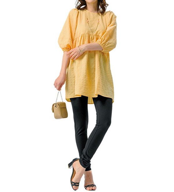 ルフラン（ルフラン）の「【３本組】＜ＣＯＯＬＭＩＮＴ＞瞬間ひやっとレギンス（スパッツ・レギンス）」｜詳細画像