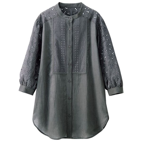 【希少デザイン】 ベルンハルトウィルヘルム 変形ドレープチュニック 花柄 S 希少デザイン】 ベルンハルトウィルヘルム 変形ドレープ