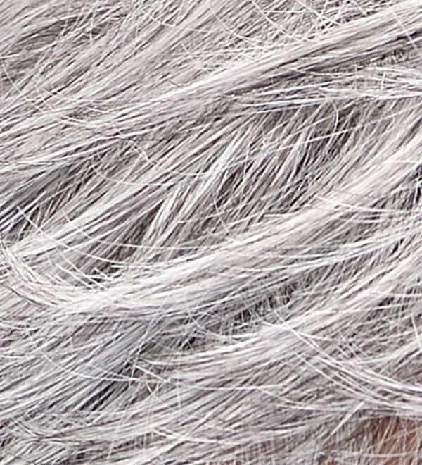 「お買得　人毛フルウィッグ（ウィッグ・ヘアピース・エクステ）」｜白髪(70％)