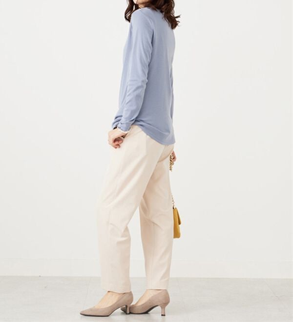 BELLUNA（ベルーナ）の「重ね着風フリル衿プルオーバー（カットソー）」｜詳細画像