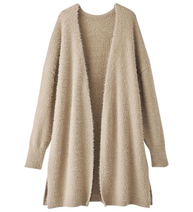 BELLUNA（ベルーナ）の「ふんわりシャギー素材ニットカーディガン（ニットカーディガン）」