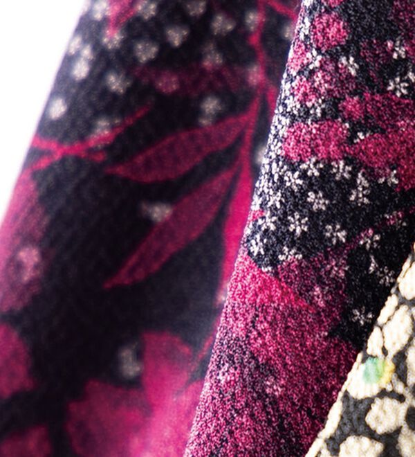 ルフラン（ルフラン）の「日本製衿フリルニットちりめんチュニック（チュニック）」｜詳細画像