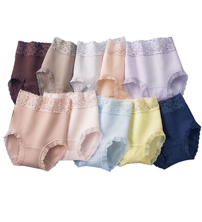 LAVIENNE（ラヴィエンヌ）の「【１０色組】ミセスの快適デイリーショーツ（ショーツ）」