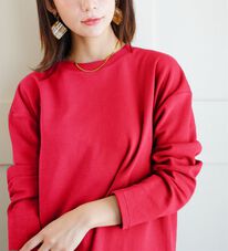 A HAPPY MARILYN（アハッピーマリリン）の「【Ｍ～８Ｌ】名品！「３つのシルエット」と「長袖／半袖」から選べる 綿混 ベーシック Ｔシャツ（Tシャツ）」