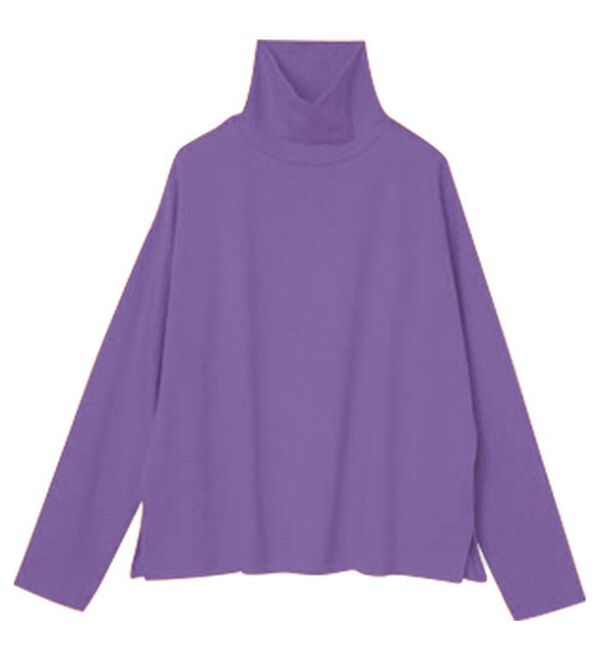 RANAN（ラナン）の「＜ＢＣ＞綿１００％&times;吸湿発熱！あったかタートルネック（カットソー）」｜詳細画像