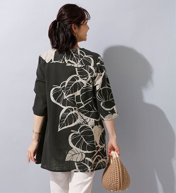 ルフラン（ルフラン）の「選べるプリントブラウス（ブラウス）」｜詳細画像