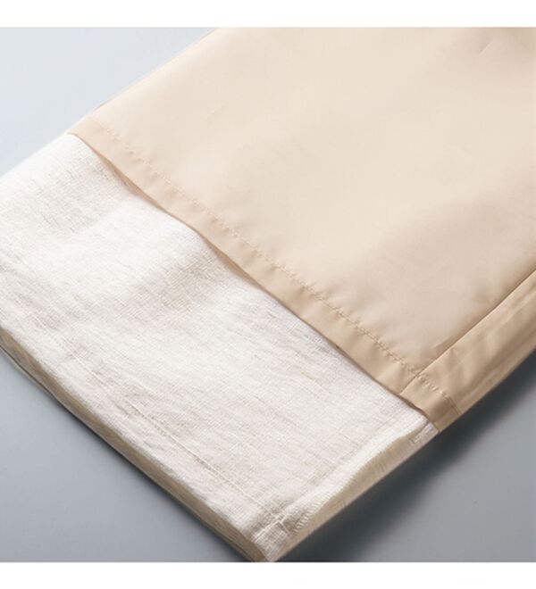 VINNO（ヴィノ）の「麻調ゆるワイドパンツ（ワイドパンツ・ガウチョ）」｜詳細画像