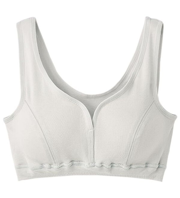 「【４色組】オーガニックコットンハーフトップブラ（ブラジャー）」｜詳細画像