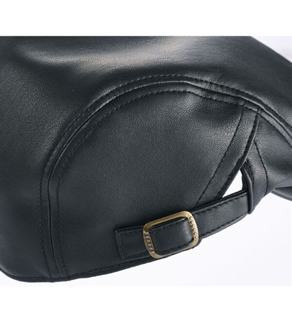 「＜クロコダイル＞高級感のある大人の帽子（メンズ帽子）」｜詳細画像