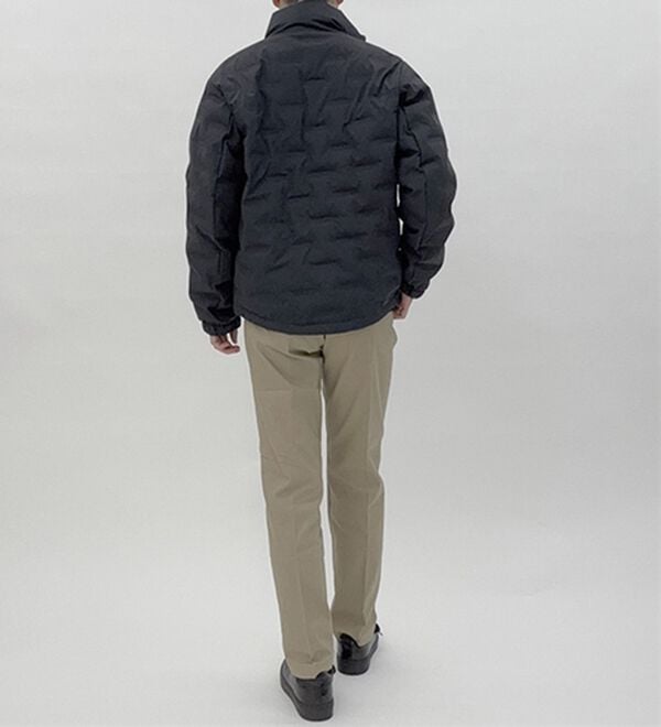 「シームレス圧着ストレッチダウンジャケット（メンズダウンジャケット）」｜詳細画像