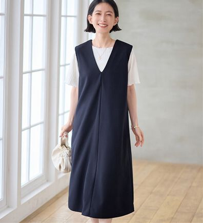 16170円 ファッション Sono スーパーフレアジャンスカ 1 ネイビー