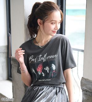 「＜Ｄｉｓｎｅｙ＞キャラクタープリントヴィンテージ風Ｔシャツ（チュニック）」｜詳細画像