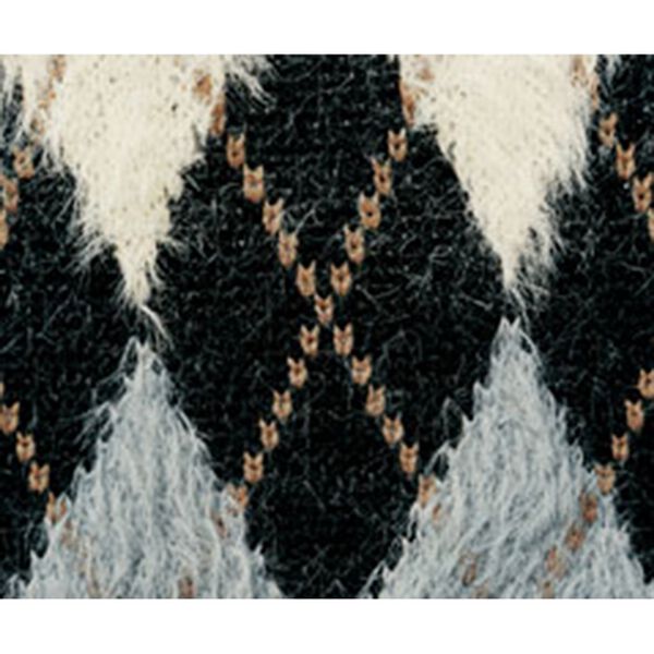 BELLUNA（ベルーナ）の「ふんわりアーガイル柄カーディガン（ニットカーディガン）」｜詳細画像