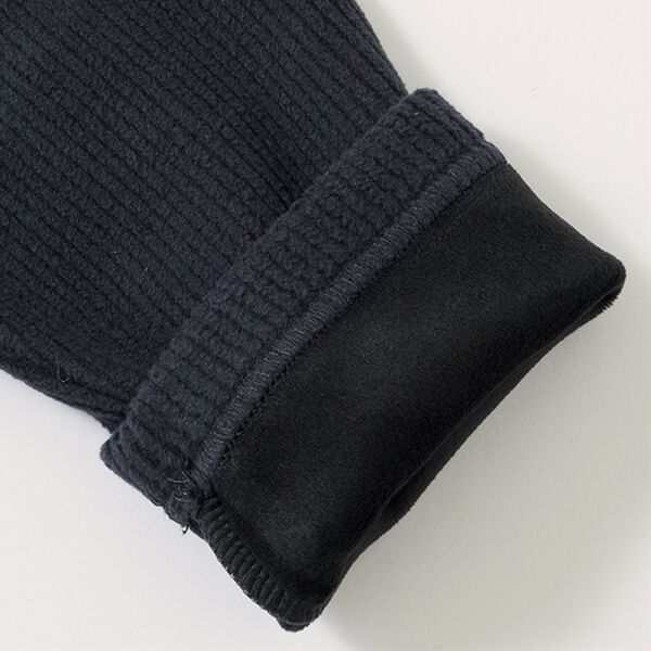 「裏ベロアのお洒落なダブル衿トレーナー（メンズトレーナー）」｜詳細画像