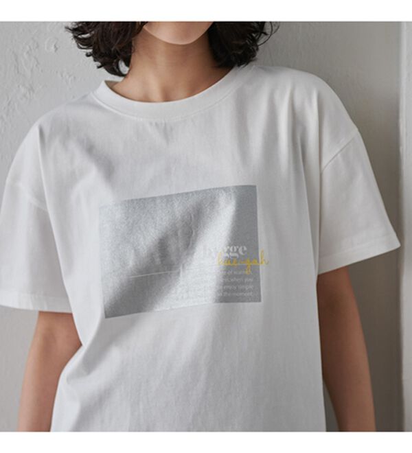 RANAN（ラナン）の「ロゴプリントTシャツ（Tシャツ）」｜詳細画像