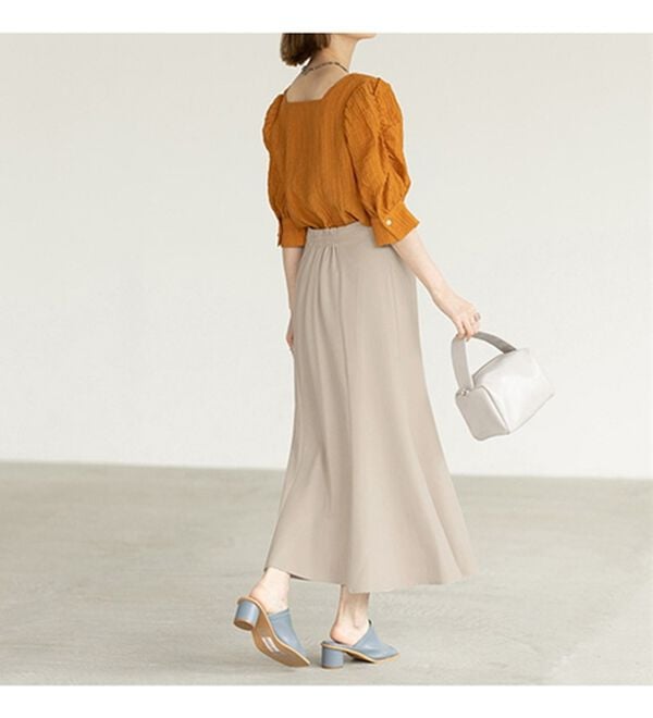 GeeRA（ジーラ）の「ストレッチマーメイドスカート（ロングスカート）」｜詳細画像