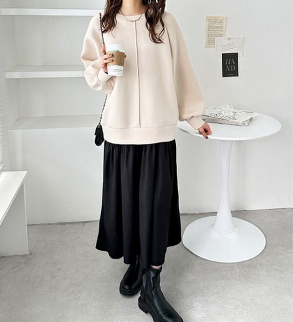 GeeRA（ジーラ）の「前後２ＷＡＹダブルジップスウェット（カットソー）」｜詳細画像