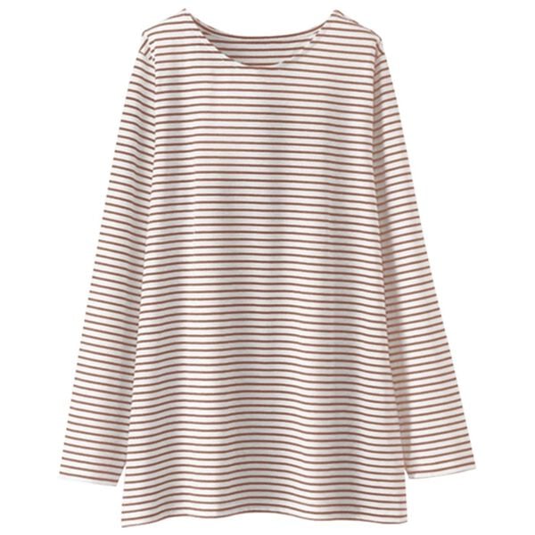 BELLUNA（ベルーナ）の「かのこブラウス＆ボーダーＴシャツアンサンブル（アンサンブル）」｜詳細画像