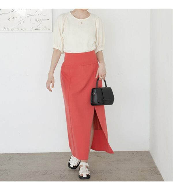 GeeRA（ジーラ）の「バルーンスリーブジャカードカットソー（カットソー）」｜詳細画像