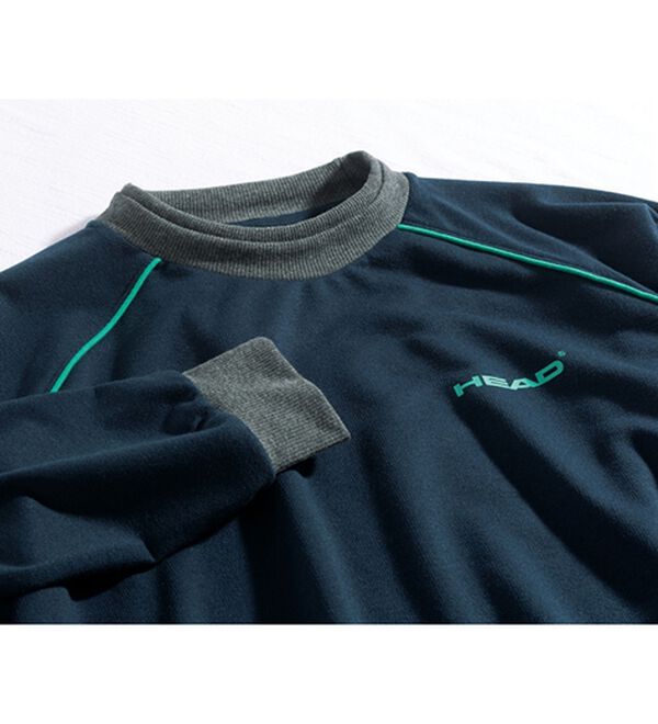 「【２着組】＜ヘッド＞ロングシーズンスウェットパジャマ（メンズルームウェア）」｜詳細画像