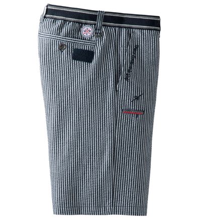 「＜トランスコンチネンツゴルフ＞サッカー素材の爽快ゴルフショーツ（メンズハーフパンツ）」