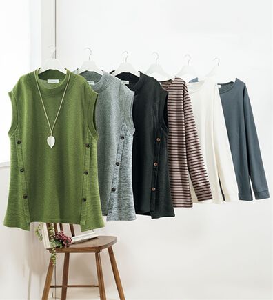 ルフラン（ルフラン）の「【６点セット】重ねて即着映え！ベスト＆トップス６点セット（アンサンブル）」