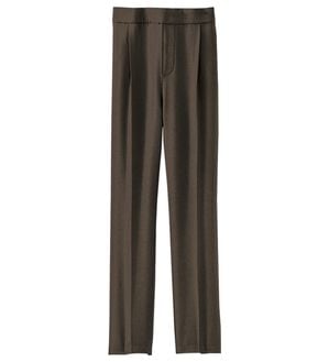 BELLUNA（ベルーナ）の「サラサラ美脚テーパードパンツ（テーパードパンツ）」｜チャコール