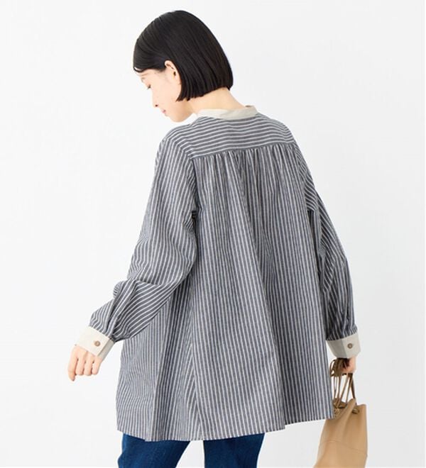 お洒落に差をつける！クレリックデザインフレアーチュニック